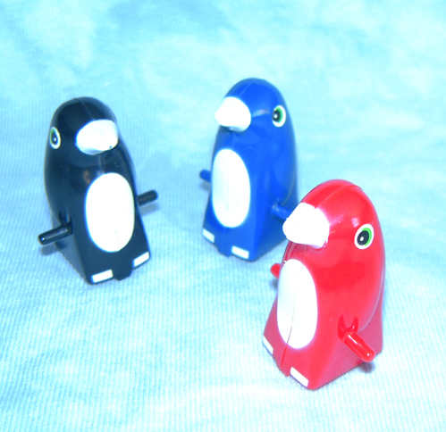 playful penguin race toy